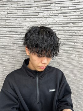 シリー 南風原店(SILLY) 沖縄メンズ波巻きスパイラルパーマ