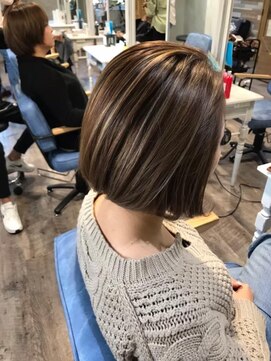 アンフィ 金沢文庫(Anphi) ハイライトボブstylist内田雪乃