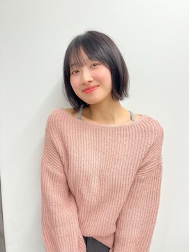 エアー 横浜(AIR) 【長谷川】ふわっとくびれる外はねボブ