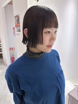 サラビューティーサイト 志免店(SARA Beauty Sight) 【KANATA】20代30代 ミルクティーグレージュ×マチルダボブ
