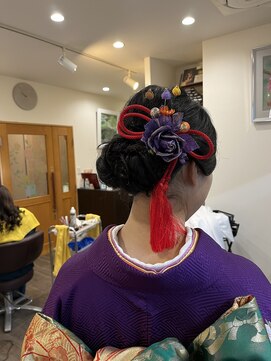 ヘアーメイク ナユタ(hair make nayuta) 和髪アップスタイル