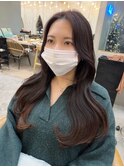 レイヤーカット韓国巻き◎