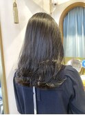 くびれレイヤー ナチュラルウルフ ブリーチなし イメチェン