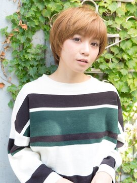 ライズ バイ レボ 柏店(RISE by REVO) イメチェン/似合わせカット/フルバング/レッドブラウン/柏