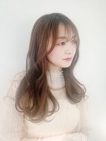 ウミネコ美容室 センター南店(Umineko美容室) ワンカールセミロング