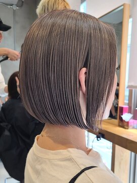 エリマ 調布(elima) ミニボブ/グレージュ/アンブレラカラー/ベージュカラー