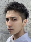 スパイキーショートビジネスショートフェード刈り上げショート