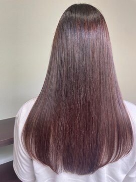 ヘアドゥーポジャ 藤岡店(hair Do poja) 質感再整ストレート＋リタッチ