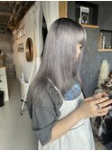 【Chu】ハイトーン/グレー/シルバー/ホワイト/ケアブリーチ/韓国