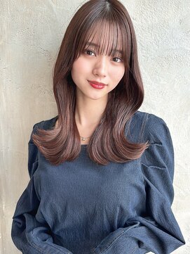 アフロート ルヴア(AFLOAT RUVUA) くびれヘア/レイヤー/顔まわり/サイドバング/こなれミディ