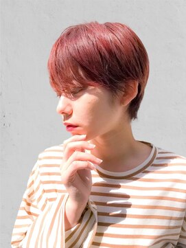 ティア 高知店(TIA) アプリコットショートボブ