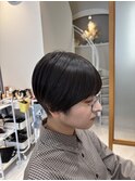 刈り上げマッシュショート