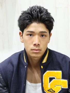 ヨシザワインク プレミアム 横浜 桜木町店(YOSHIZAWA Inc. PREMIUM) 10代20代メンズ無造作アップバンぐスパイキーショート