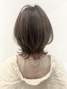 ダブルトーキョー シブヤ(W-TOKYO SHIBUYA) ひし形ネオウルフ×バレイヤージュ ウルフカット