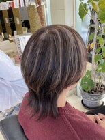 フォルテ 榛原パームス店 伊藤)メンズハイライトメッシュウルフ