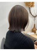 【井上】髪質改善縮毛矯正ストレート結べるボブ