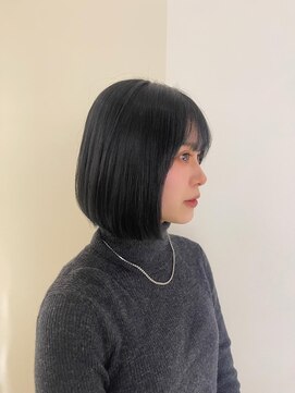 ニール 名古屋 伏見 丸の内(NEELU) 【neelu_hachi】ナチュラルストレートボブ