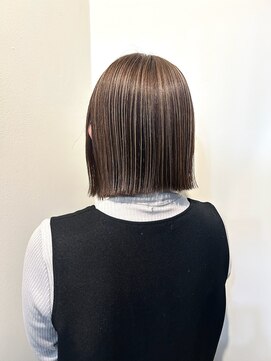 ペスカケイクリエイティブ(PESCA K-CREATIVE) アンブレラカラー×ボブ