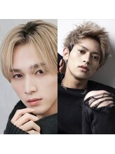 【メンズカラー】デザインブリーチカラー、ダブルカラーで透明感ある仕上がりに！