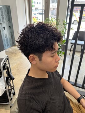 アロー 船橋店(AROH) men's/MEN'S/メンズカット/メンズパーマ/船橋/ピンパーマ