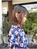 外はねボブ/パツっとボブ/切りっぱなし