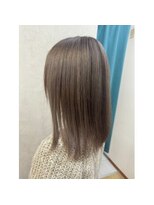 テーラヘアー 蘇我2号店(TELA HAIR)&nbsp;ミルクティーベージュ