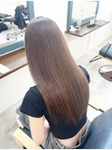 オーガニックカラー◎透明感ベージュカラー