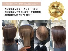 ハウオリ 横川店(Hau'oli)の雰囲気（一人一人の白髪に合わせた白髪ぼかしをご提案します[髪質改善]）