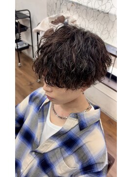 カリス ガーデン(Charis garden) 波巻きパーマ/波巻きマッシュ/刈り上げマッシュ