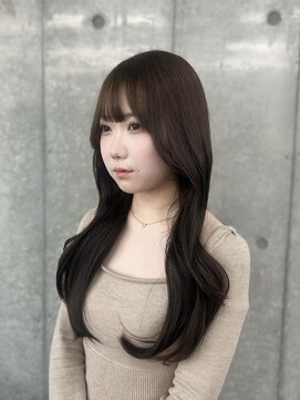 エヌアイ オモテサンドウ(ni omotesando) くびれヘア♪♪ 大人気！チョコブラウンカラー！