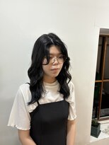 ヘアーアンドメイクアップモパ&nbsp;ネイビーカラー