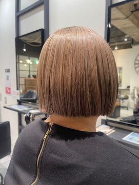 ニール(Neale.) デザインカラーベージュ×髪質改善トリートメント11.1