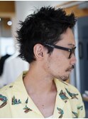 ベリショルーズショートピンパーマ