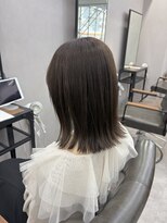 クララジャパン ハカタエキマエ(CLALA JAPAN Hakataekimae)&nbsp;外ハネボブのグレージュカラー
