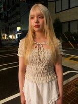 ユルクメゾンシティ 名古屋(JURK MAISON CITY) 名古屋/ミルクティーブロンド/ダークブルー/デジタルパーマ