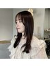 【1.5ヶ月以内コースメニュー】カット＋髪質改善カラー　￥16,500