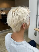 ファンド 千葉(fand)&nbsp;メンズ/スパイキーショート/ブリーチ