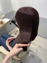デュノヘアー 神戸三宮店(DUNO hair)&nbsp;wine red