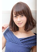 ロエナ(ROENA)&nbsp;クラシカルデジタルパーマバレイヤージュロブ