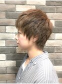 ハイトーンベリーショート