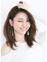 ソーホー ニューヨーク シズオカ(SOHO newyork SHIZUOKA)&nbsp;大人かわいい耳かけ無造作ミディ