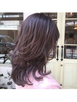 マウロア(MAULOA)&nbsp;“伸ばしかけ 大人かわいい 小顔ヘア ロング” 鈴木ちさと