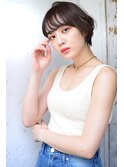【roijir】大人かわいいxブランジュ耳掛けショートボブ