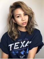 ロンド ルージュ 銀座店(Lond rouge)&nbsp;【金野航希】大人外国人風バレイヤージュハイライト、ブランジュ