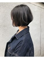 シェノン 西梅田(CHAINON)&nbsp;似合わせカット/グレーベージュ/デザインカラー/ボブ/透明感