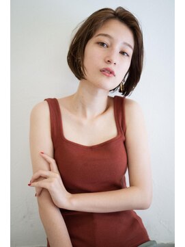 イーズ(e's) 人気ハイライトシンプルボブ