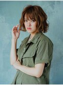 ミディアムラフパーマ/20代/30代/40代/50代/倉敷/白楽町