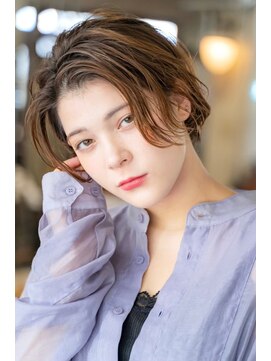 エース (ACE) ACE ハンサムショート×ナチュラルブラウン