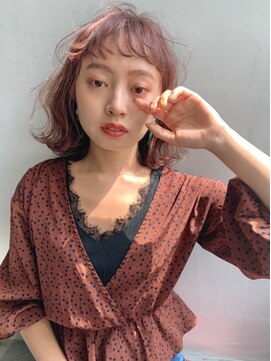 オグジュアリー 表参道(aux.) 大人かわいい/前髪[表参道/表参道駅]