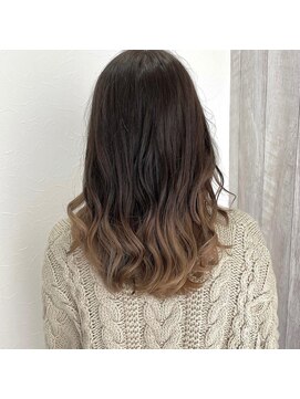 シエル 立川店(CIEL) 【CIEL×久光】ベージュグラデーションロング